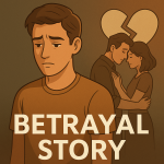 Betrayal Story illustration emotional moment