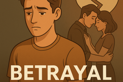 Betrayal Story illustration emotional moment